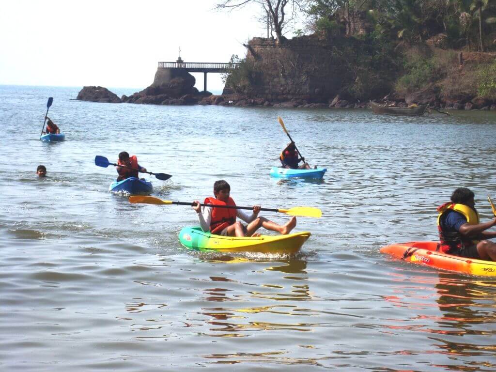 Kayaking Goa - RentMyBike